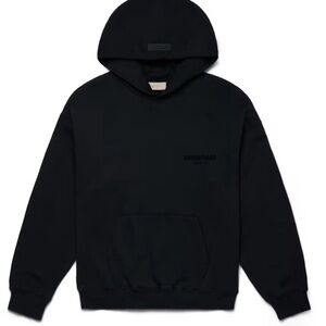 Essentials Men's Black Hoodie